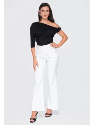 Dámske tričko OMBRE OW-TS-E0075 BLACK