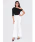 Dámske tričko OMBRE OW-TS-E0075 BLACK