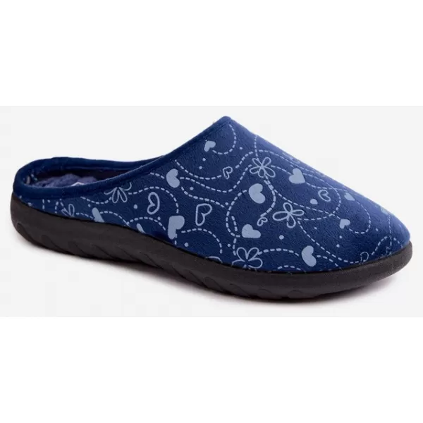  Dámske šľapky INBLU ET000041 MODRÁ 