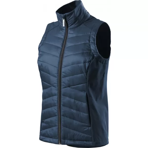  Dámska hybridná vesta MALFINI PREMIUM CROSS 558 NÁMORNÁ MODRÁ 