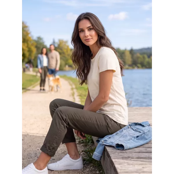  Dámske tričko ALTISPORT NP/ALWST26001 NATURAL 