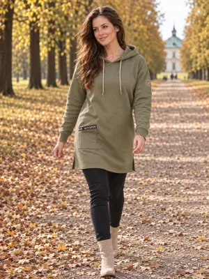 Dámska mikina ALTISPORT IVIE KHAKI