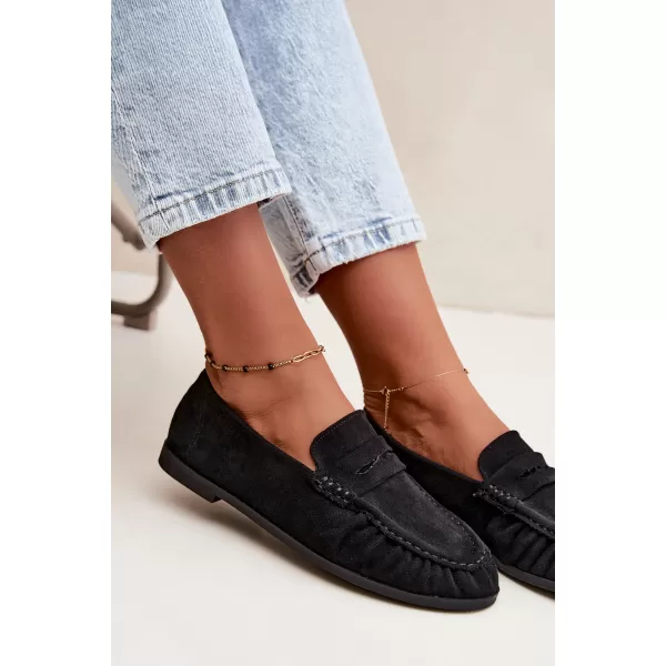  Dámske mokasíny BOTO 9881 BLACK 