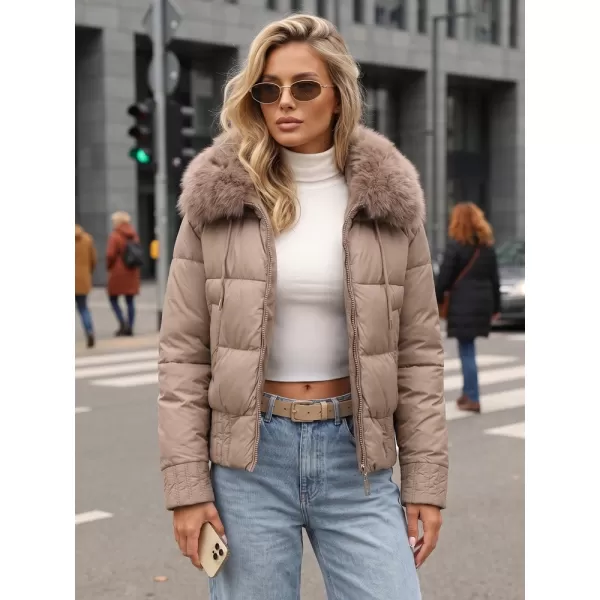  Dámska bunda DSTREET TY5830 KHAKI 