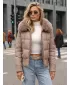 Dámska bunda DSTREET TY5830 KHAKI