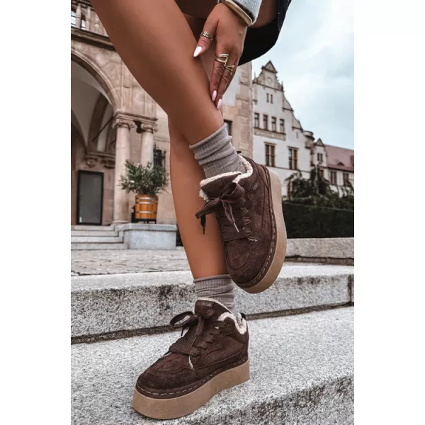  Dámske topánky BIG STAR SHOES UU274188 BROWN/BEIGE SHADOWS 