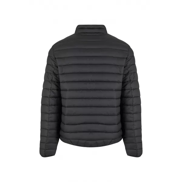  Pánska prešívaná bunda URBAN CLASSICS TB8701-00007 BLACK 