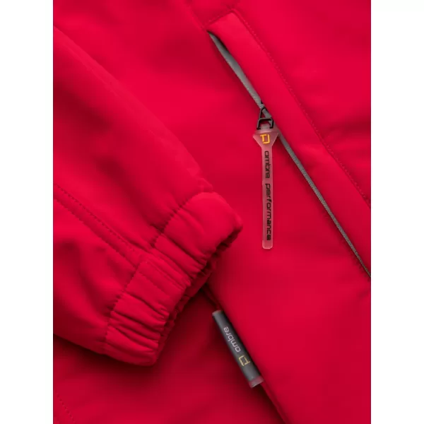  Pánska softshellová bunda OMBRE OM-JANP-0292 RED 