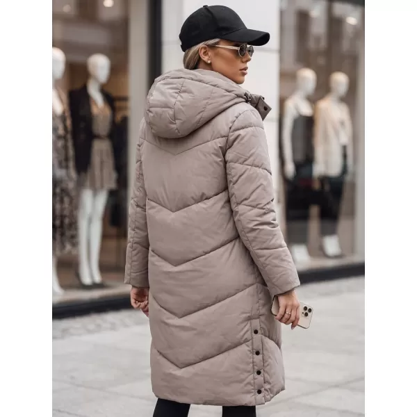  Dámska bunda DSTREET TY5430 BÉŽOVÁ 