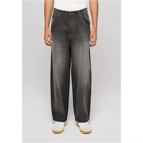  Pánske nohavice URBAN CLASSICS TB8055 MID DEEP GREY WASHED 