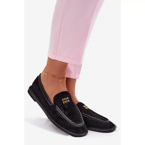  Dámske mokasíny VINCEZA 62271 BLACK 