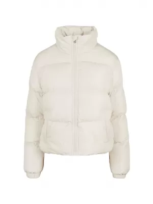 Dámska prešívaná bunda URBAN CLASSICS TB8713-02903 WHITE SAND