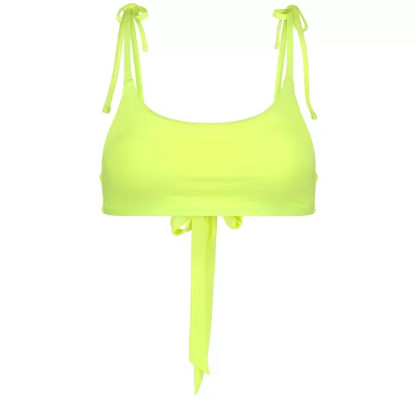  Dámske bikiny - vrchný diel NORDBLANC PRINCESS NBSSS8210 ŽIARIVO ŽLTÁ 