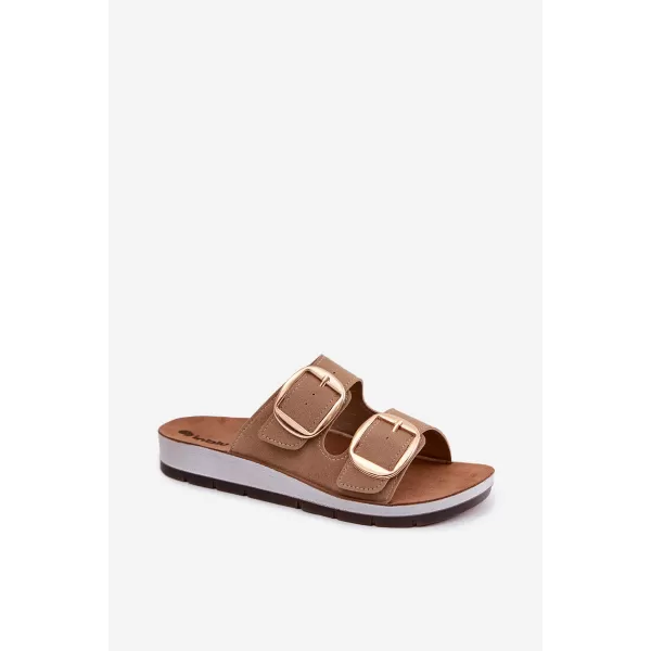  Dámske šľapky INBLU CP000061 SAND 