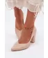 Dámske lodičky ZAZOO 853 BEIGE