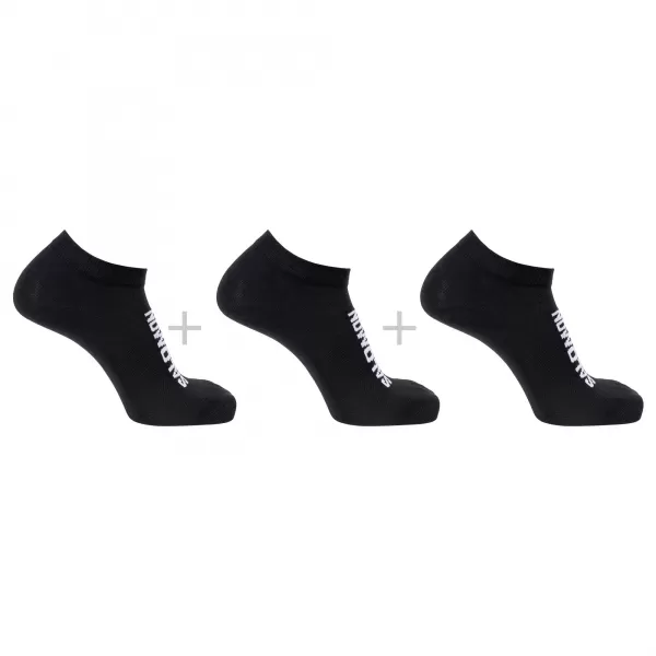  Ponožky SALOMON EVERYDAY LITE LOW 3-PACK LC2912000 BLACK 