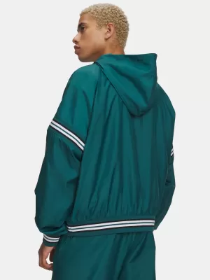 Pánska bunda UNDER ARMOUR UA ICON SW WOVEN JKT 6010974-338 ZELENÁ