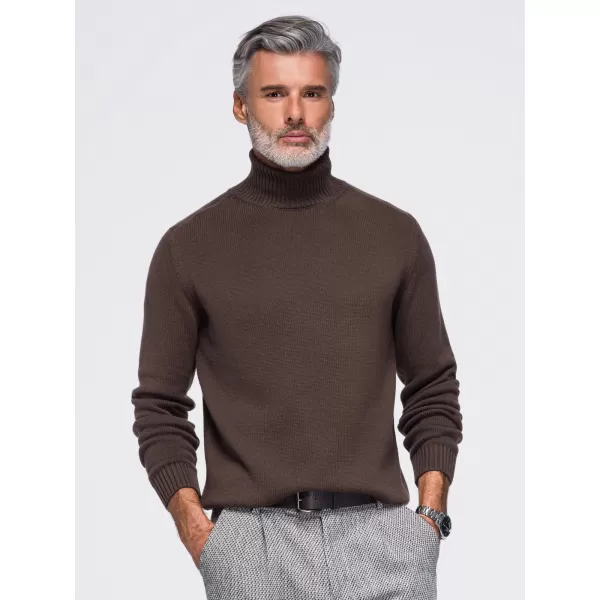  Pánsky rolák OMBRE OM-SWTN-0192 BROWN 
