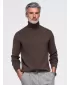 Pánsky rolák OMBRE OM-SWTN-0192 BROWN