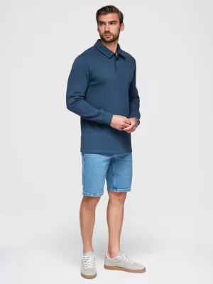 Pánsky rolák OMBRE B1719 DARK BLUE