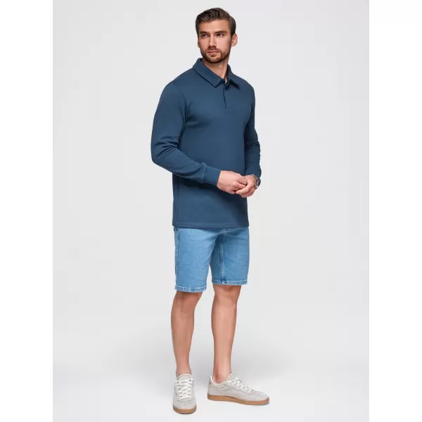  Pánsky rolák OMBRE B1719 DARK BLUE 