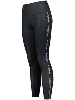 Dámske dlhé legíny premium (nové veľkosti) ALTISPORT VOJ/ALW021LEG05 ČIERNA