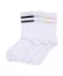 Ponožky URBAN CLASSICS TB6801-22225 WHITE/BLACK/WHITE FREEZE BLUE/WHITE LIGHT MINT/WHITE SOFT APRICOT/WHITE BLUSHED ROSE
