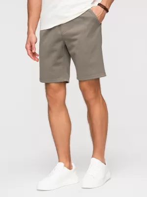 Pánske kraťasy OMBRE OM-SRSK-0124 KHAKI