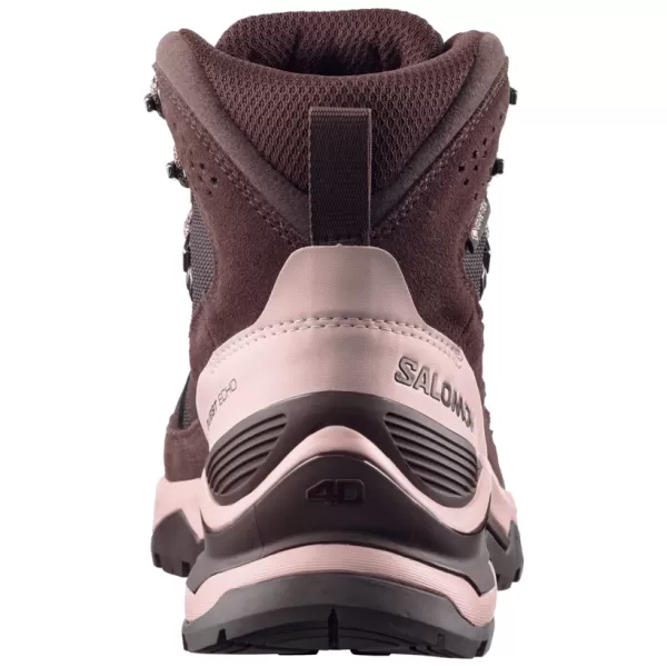 Dámske topánky SALOMON QUEST ECHO GORE TEX L47968500 BLACK COFFEE/SHADOW GRAY/BLACK 