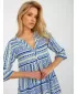 Dámske šaty SUBLEVEL D73771M30214F DARK BLUE
