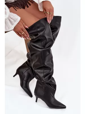 Dámske čižmy BOTO 8506 BLACK