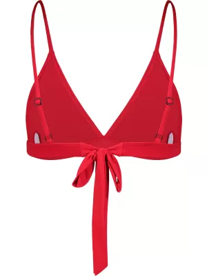 Dámske bikiny - vrchný diel NORDBLANC WATERFALL NBSSS8213 ČERVENÁ