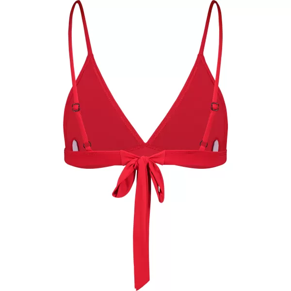  Dámske bikiny - vrchný diel NORDBLANC WATERFALL NBSSS8213 ČERVENÁ 