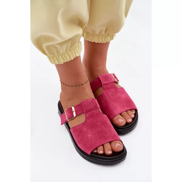  Dámske šľapky BOTO 26SD18-51 FUSCHIA 
