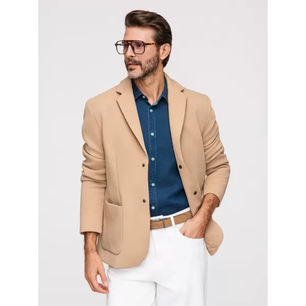  Pánska bunda OMBRE M167 LIGHT BROWN 