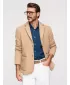 Pánska bunda OMBRE M167 LIGHT BROWN