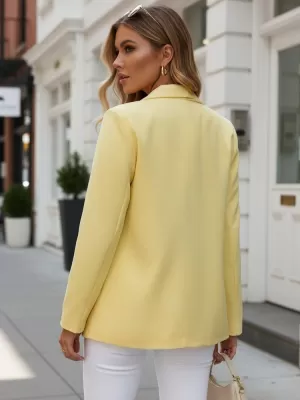 Dámska bunda DSTREET PY0142 ŽLTÁ
