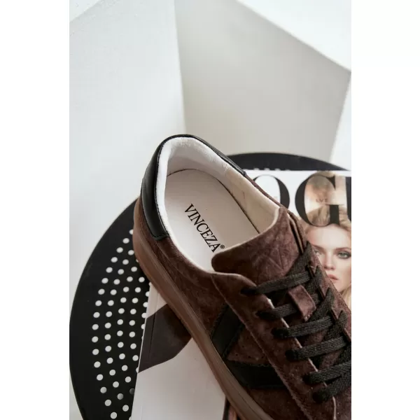  Dámske tenisky VINCEZA 79597 BROWN 