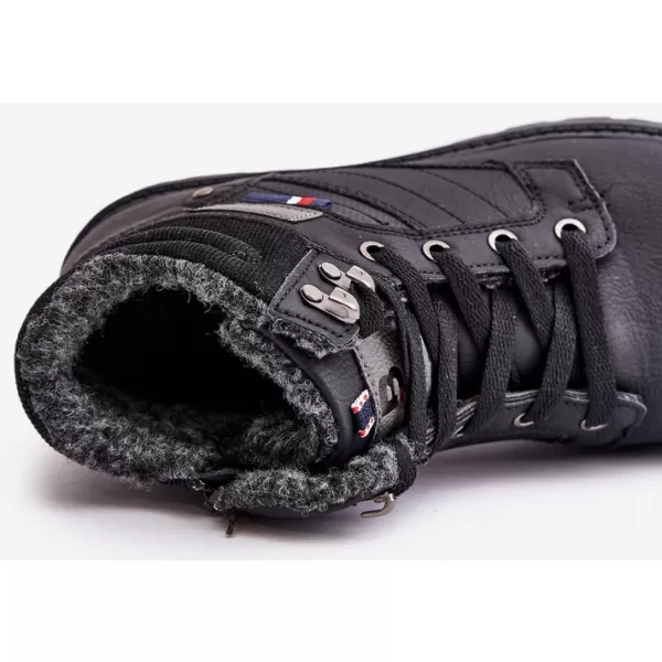  Pánske topánky BOTO 23MN03-6610 BLACK 