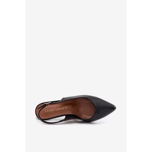  Dámske sandále SERGIO LEONE SK158 BLACK 
