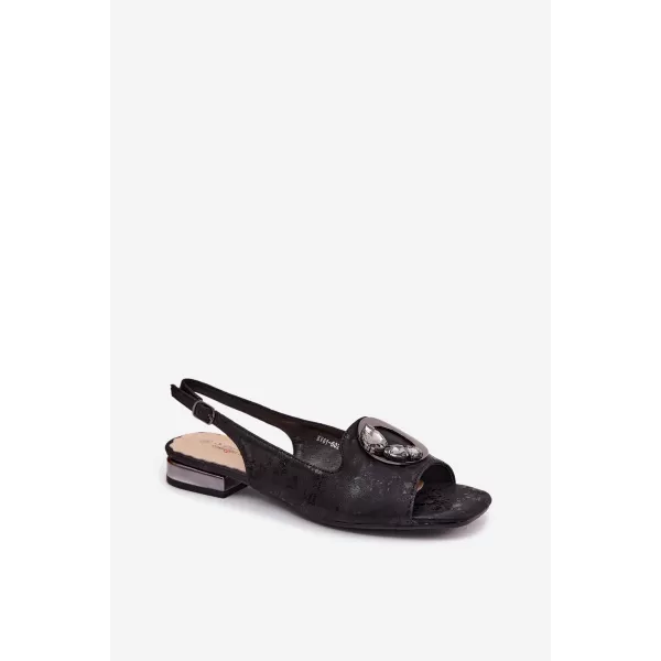  Dámske sandále S.BARSKI KV61-6024 BLACK 