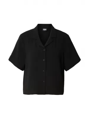 Dámska košeľa URBAN CLASSICS TB8283-00007 BLACK