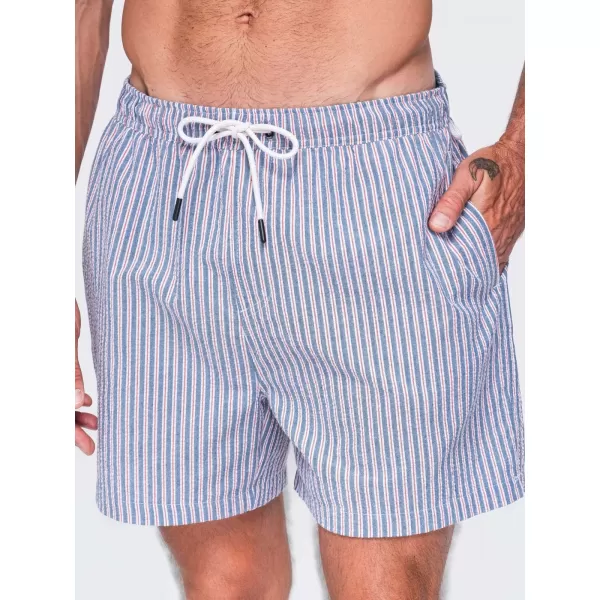  Pánske kraťasy OMBRE OM-SRSS-0214 MUTED BLUE 