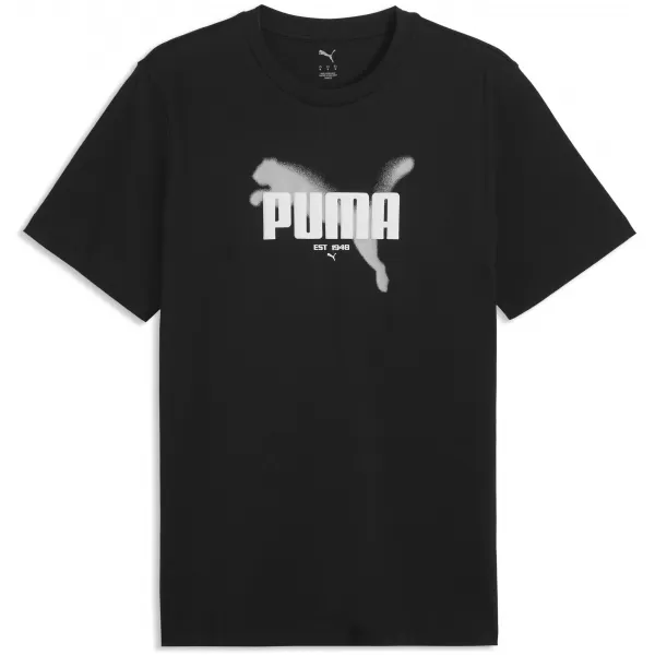  Pánske tričko PUMA GRAPHICS TEE 69435501 PUMA BLACK 