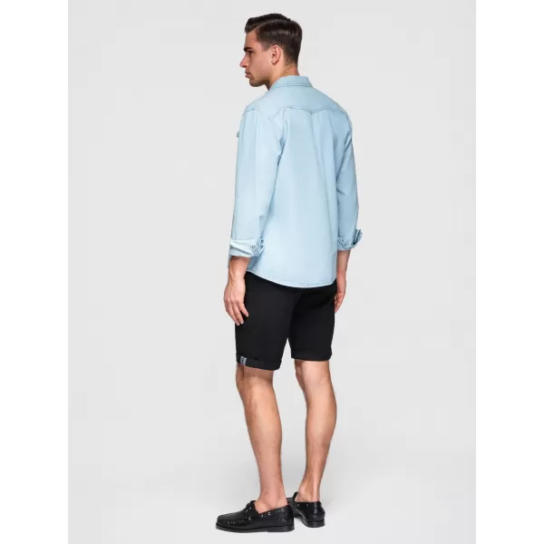  Pánske kraťasy OMBRE W532 BLACK 