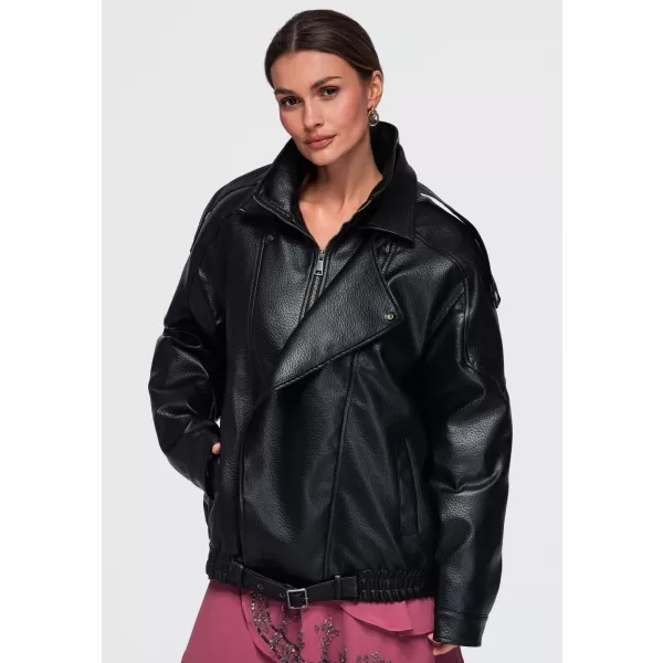  Dámska bunda OMBRE OW-JAFL-0138 BLACK 