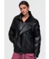 Dámska bunda OMBRE OW-JAFL-0138 BLACK