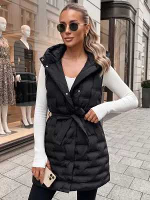 Dámska vesta DSTREET TY5903 ČIERNA