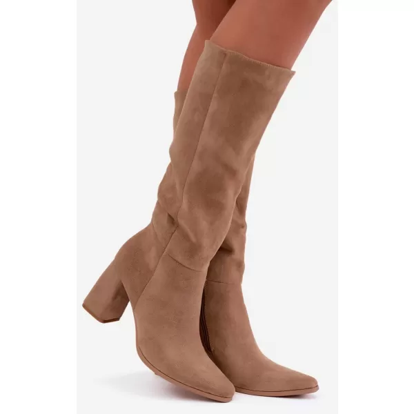  Dámske čižmy BOTO 6373A-1 BEIGE 