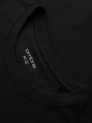 Pánske tričko OMBRE OM-TSPT-0257 BLACK